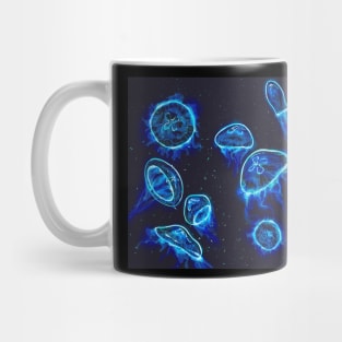 space jellyfish Mug